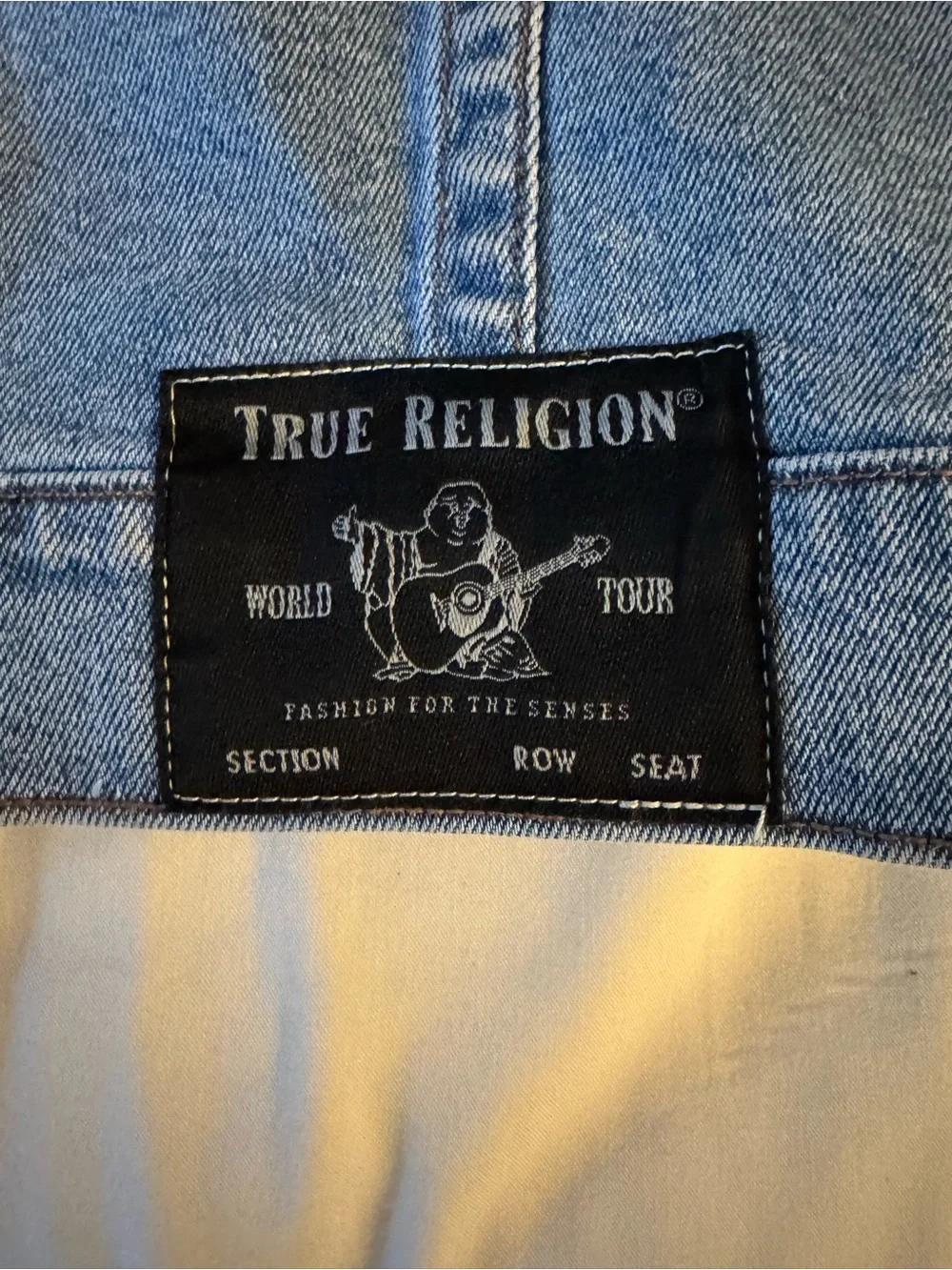 True Religion Light Blue Denim Jacket